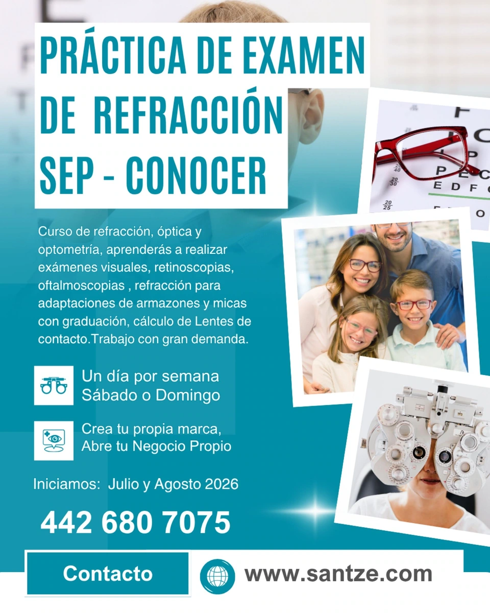 Certificado SEP CONOCER Optometría