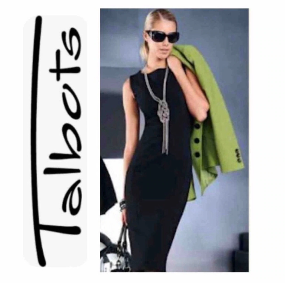 Vestido Negro.  TALBOTS