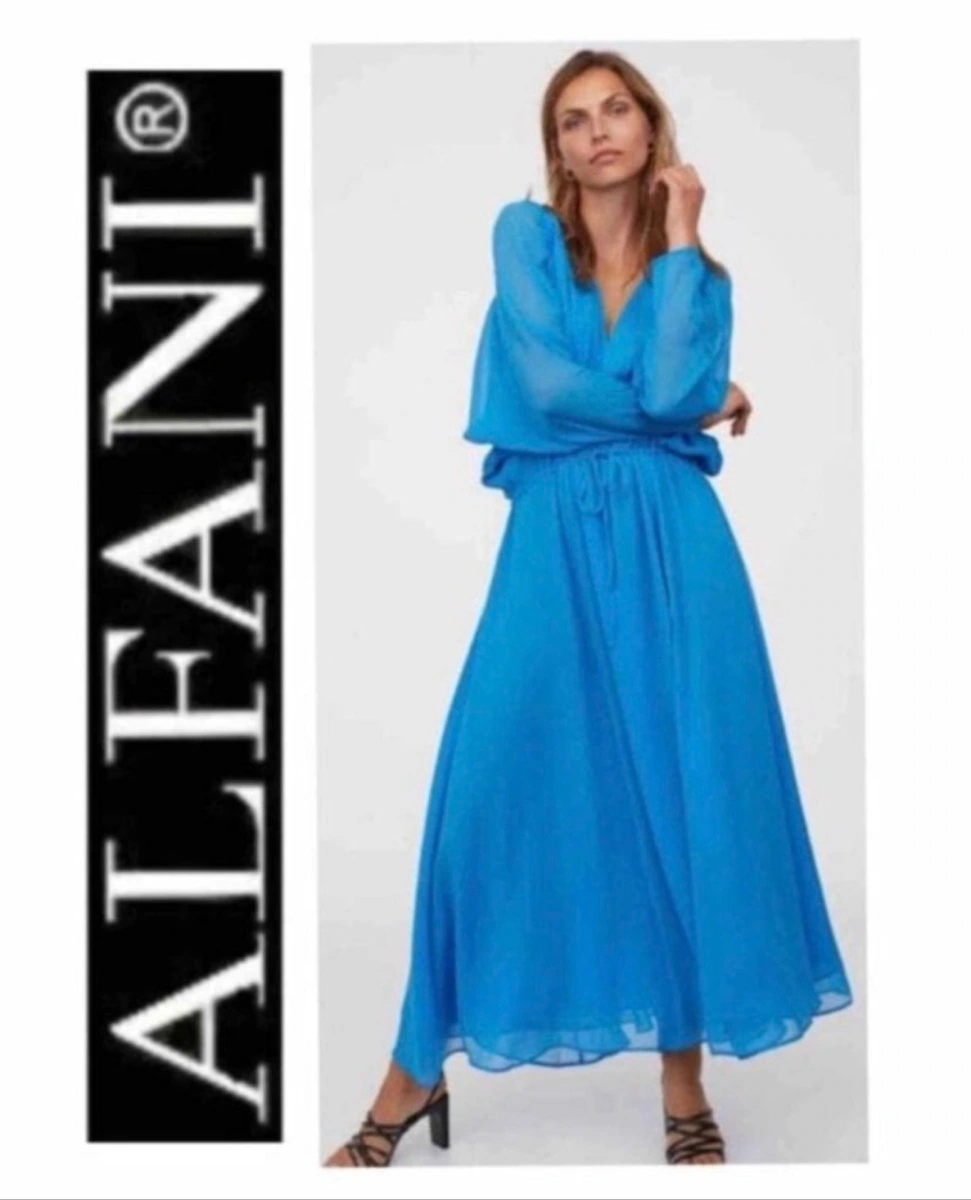 Vestido Azul.  ALFANI