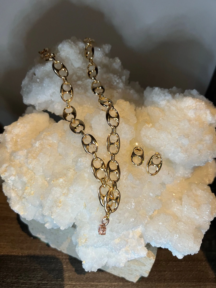 Jgo collar y aretes