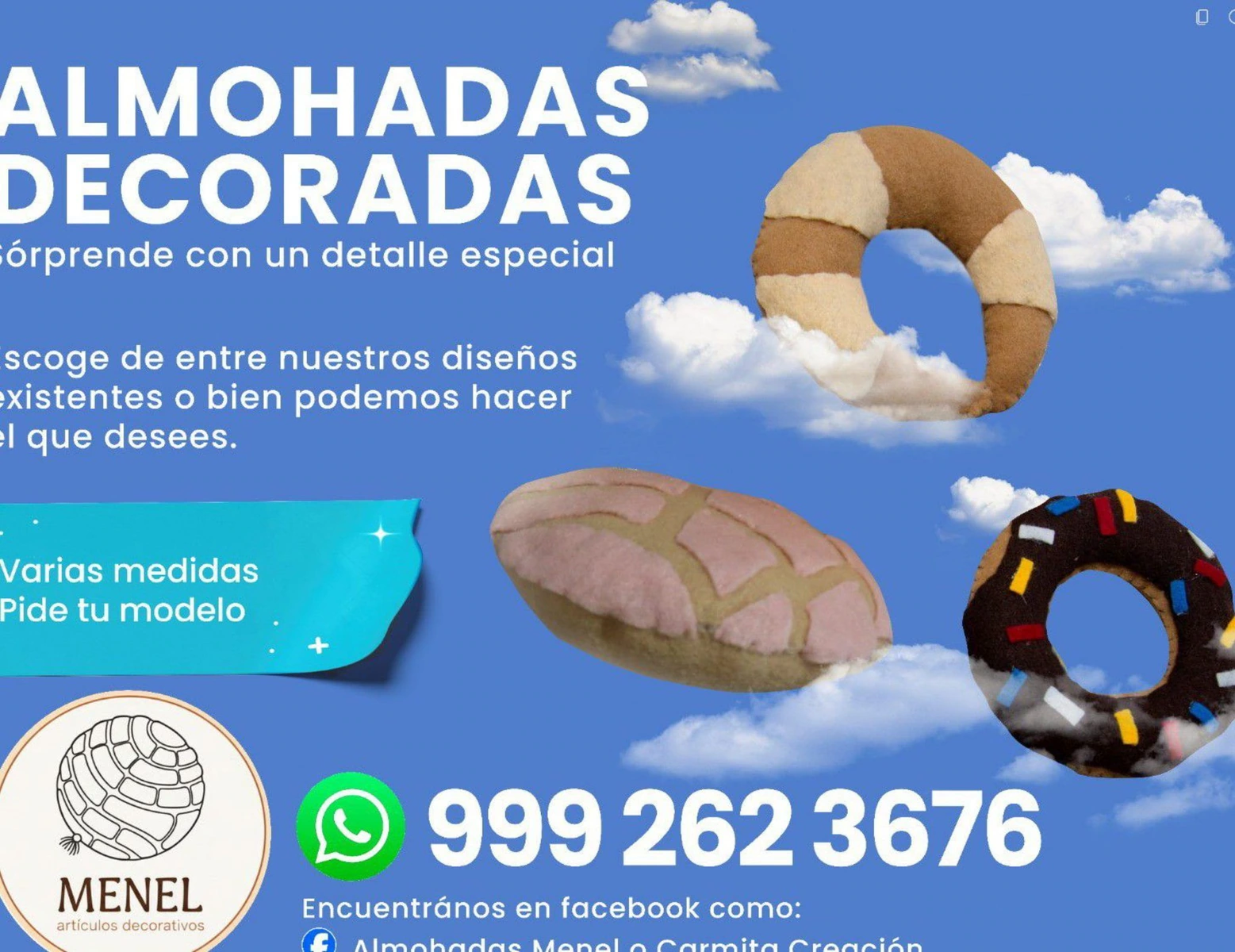 Almohadas decoradas cualquier diseño q busque grandes o pequeños