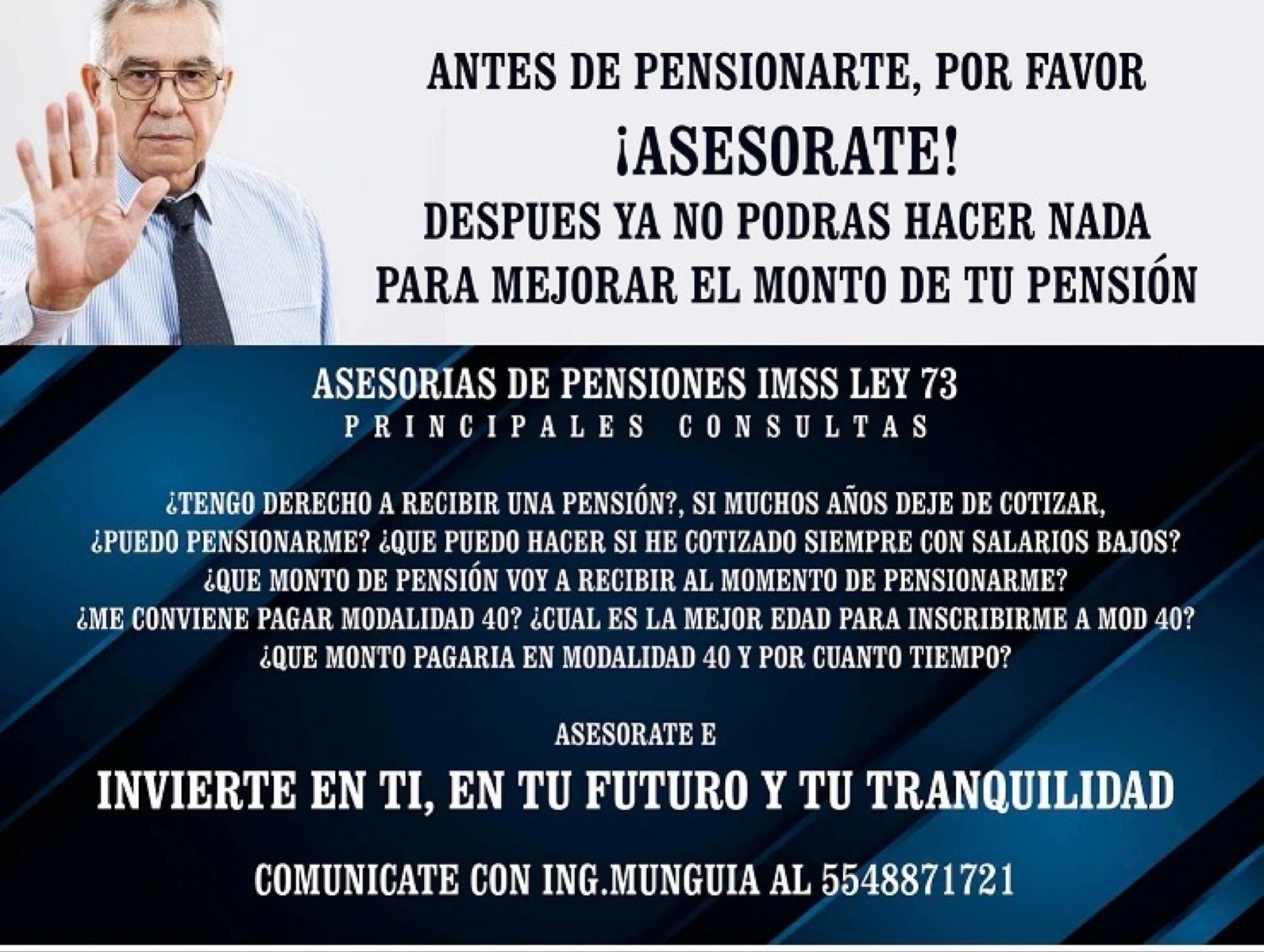 Asesorías Profesional Pensiones IMSS