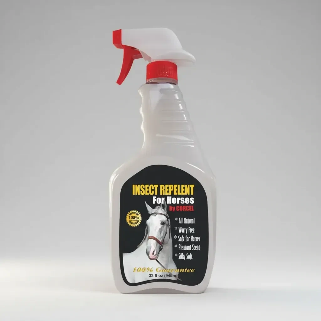 Repelente de moscas e insectos para caballo 1 litro