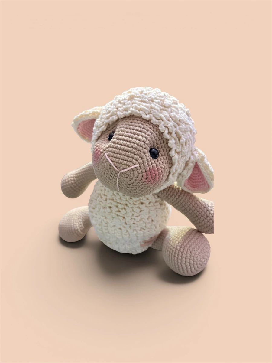 Borreguito Amigurumi artesanal