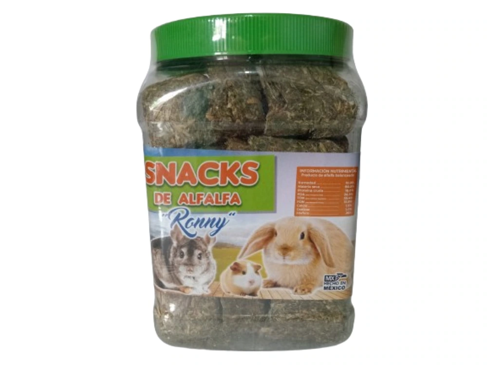 Alfalfa En Cubo Conejos, Cuyos, Hamsters 1 Kilo 100 Natural
