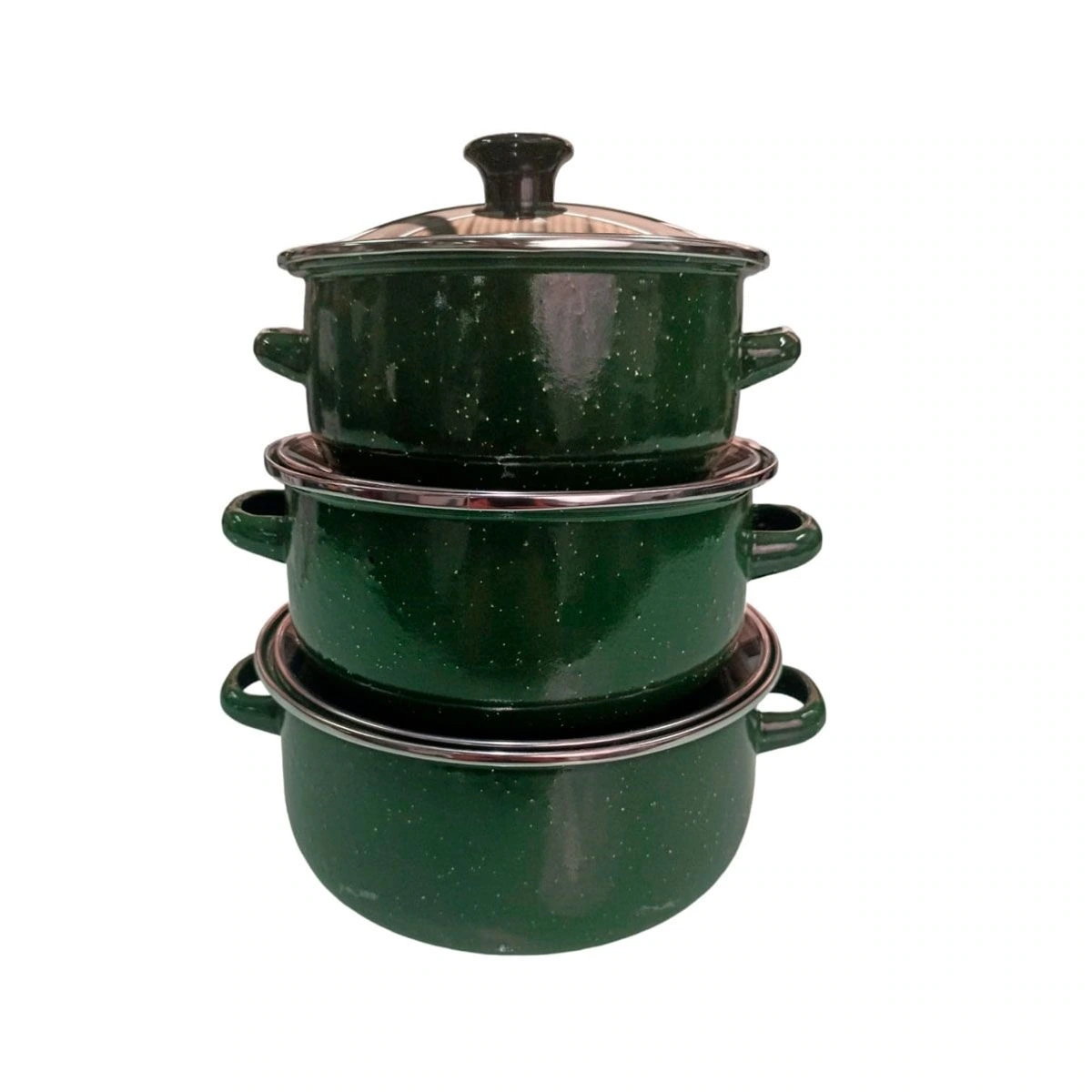 Ollas de Peltre Shorbull - Verdes