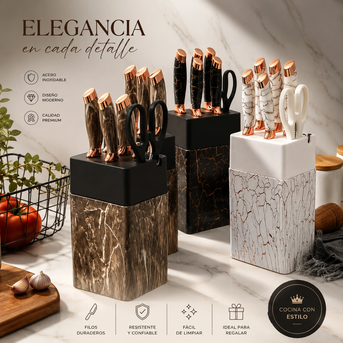Juego de Cuchillos Premium