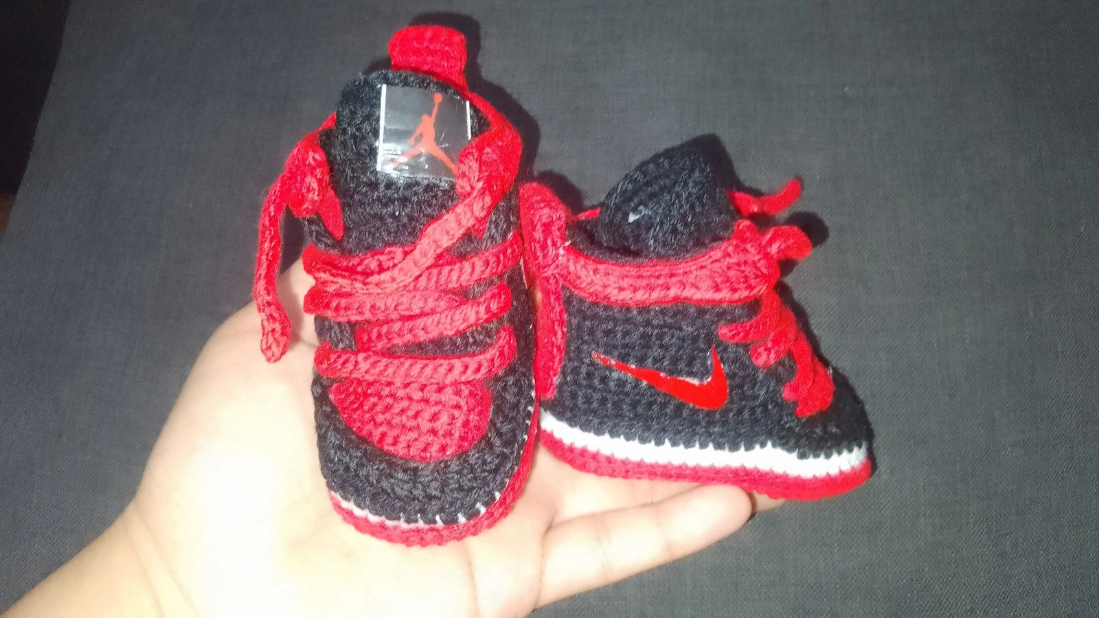 Zapatitos tejidos para bebe