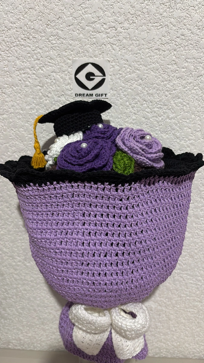 Graduada a crochet