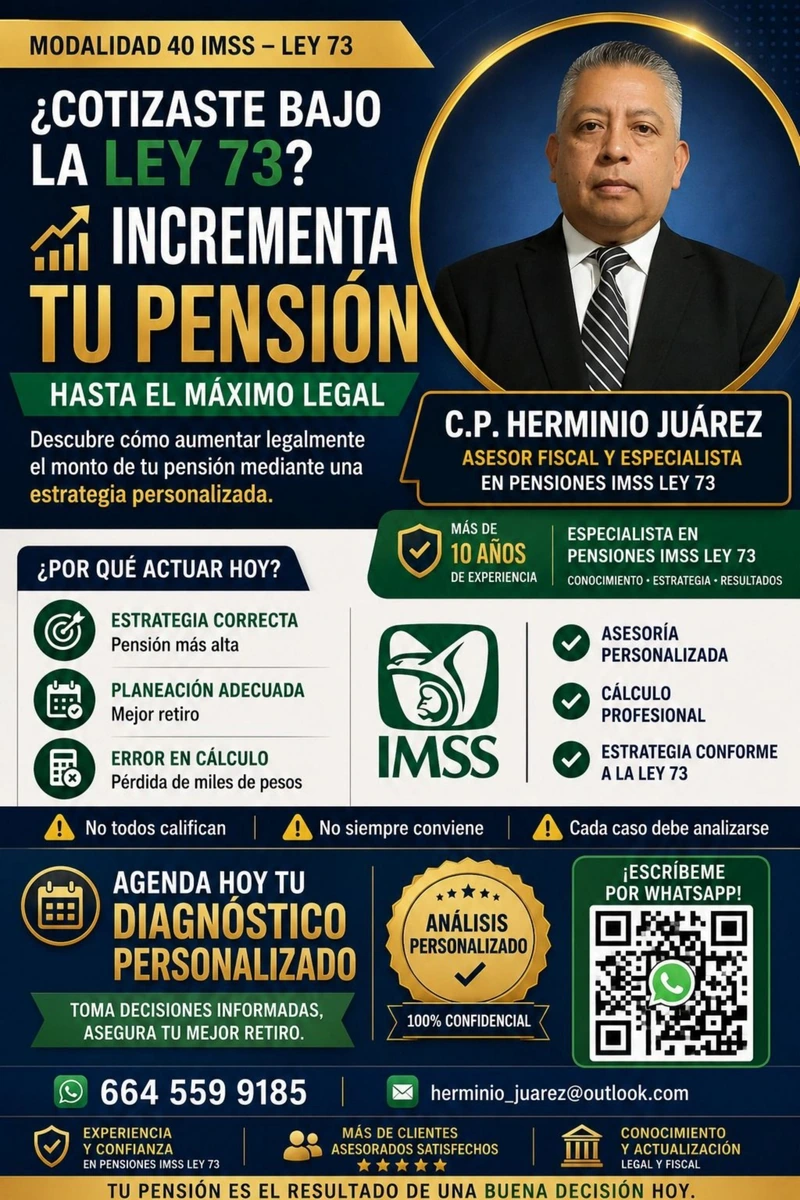Pensión modalidad 40 del IMSS