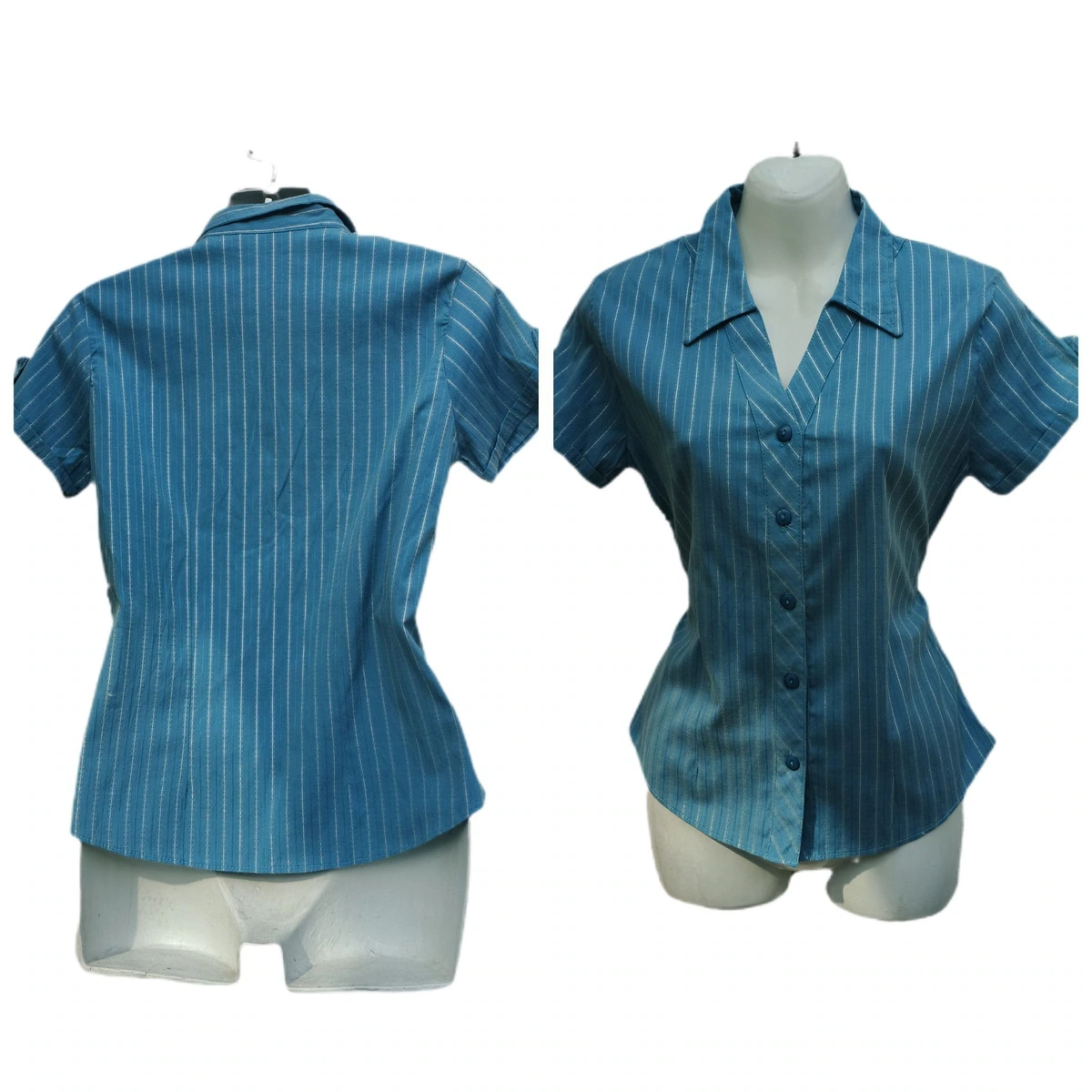 Camisa casual a tallas manga corta