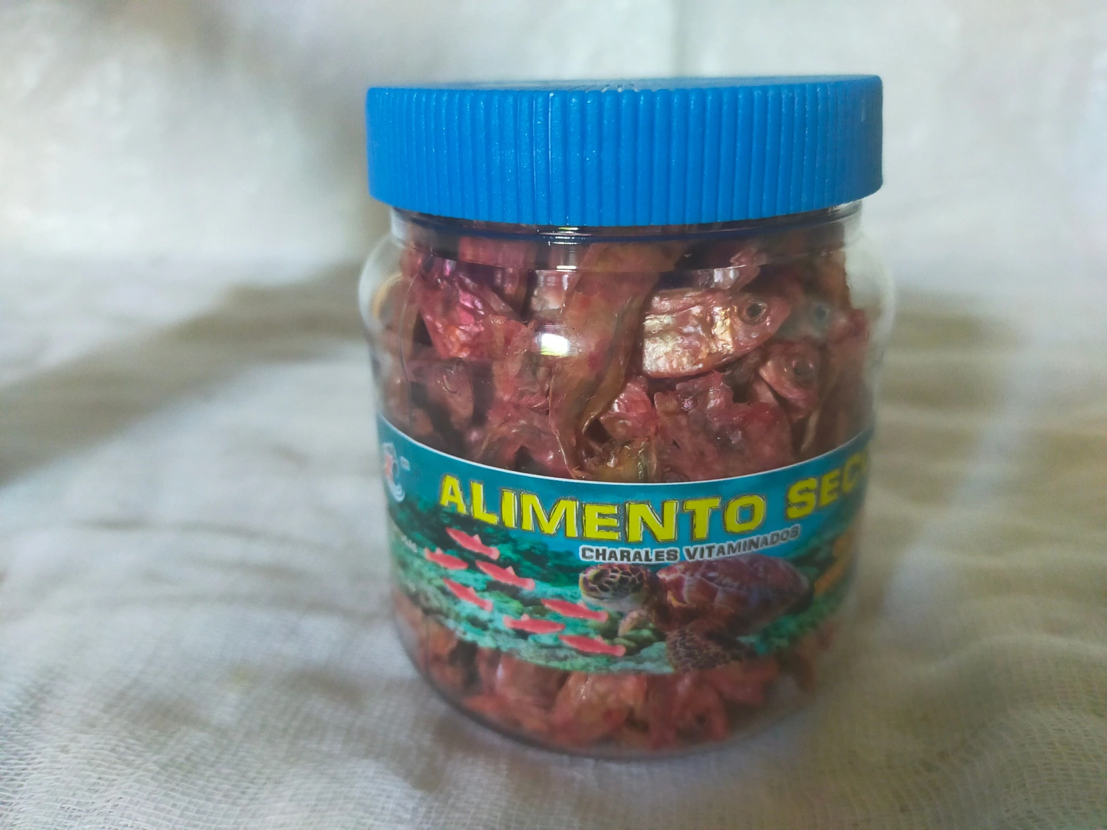 Alimento Vitaminado Charales Para Tortugas Y Peces 65 Grs