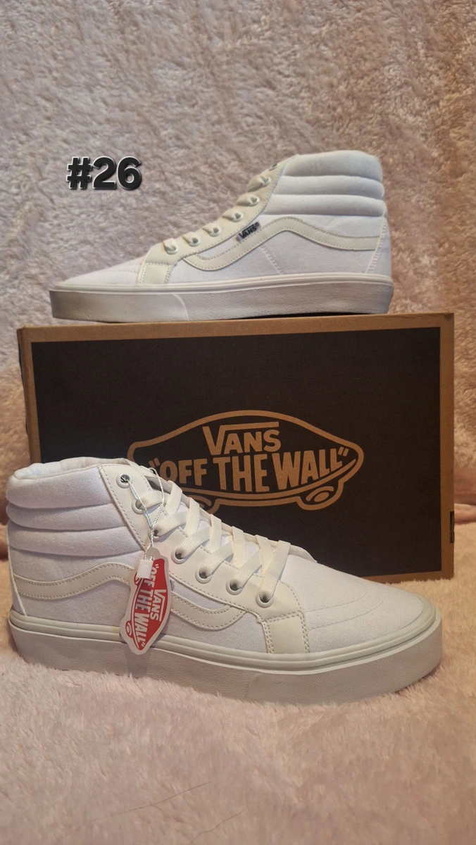Tenis vans blancos total # 26