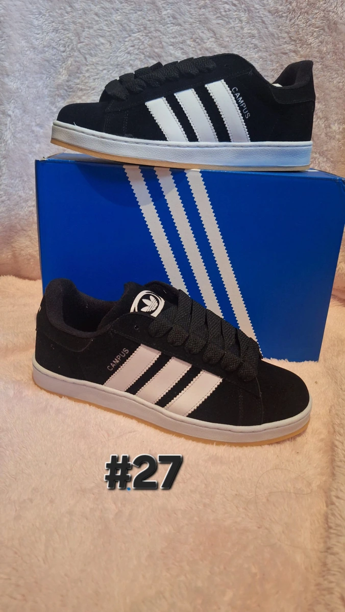 Adidas Campus negro, blanco #27