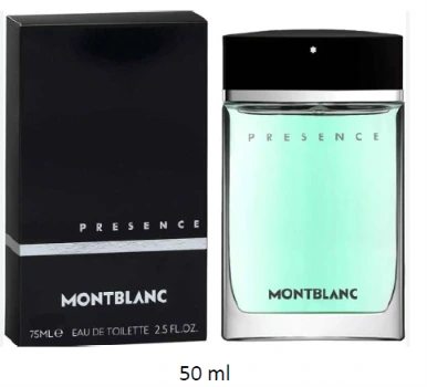 PERFUME DE CABALLERO. MONTBLANC PRESENCE. ORIGINAL. 50 ML