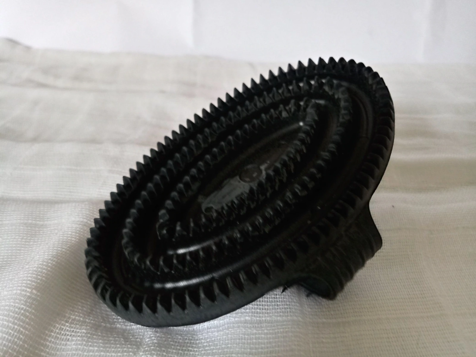 Cepillo De Goma Grande Para Perro De Pelo Corto