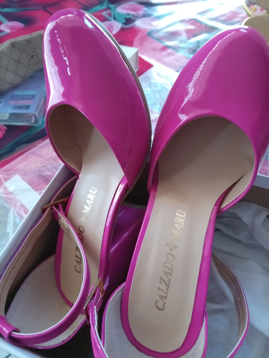 Zapatillas color Fiusha