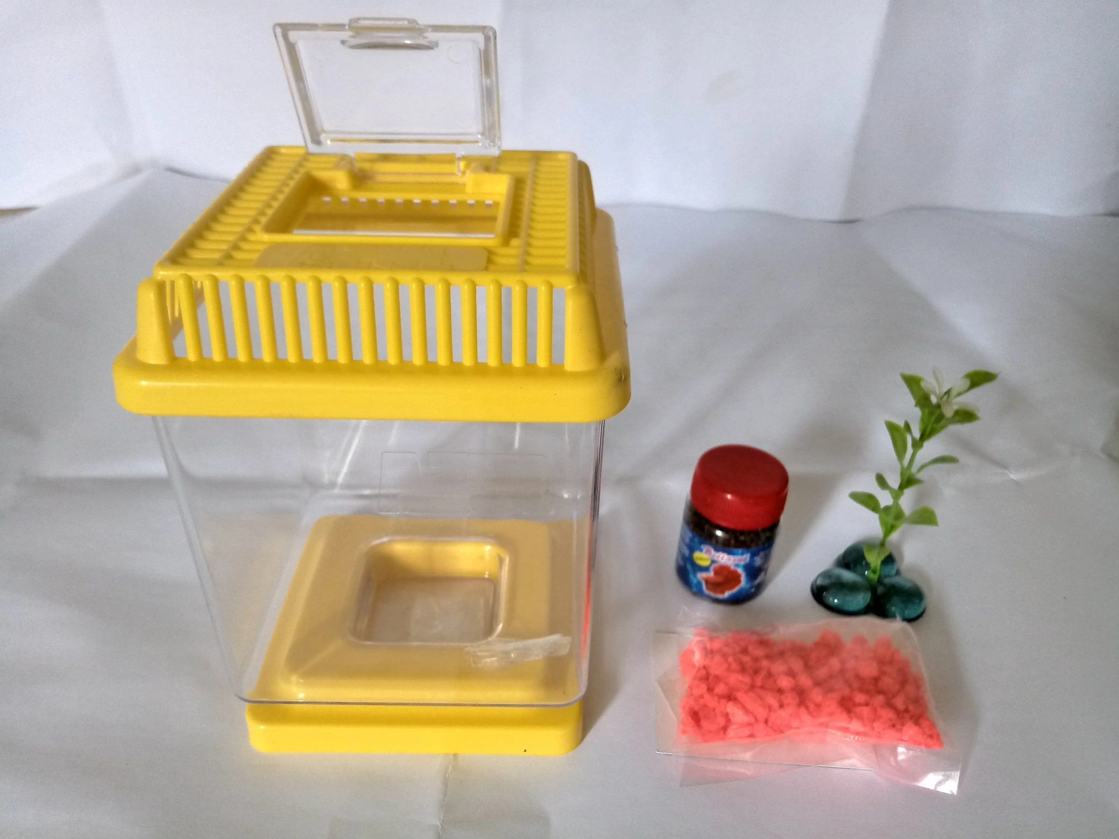 Kit Betta (pecera) 1 Litro Equipada