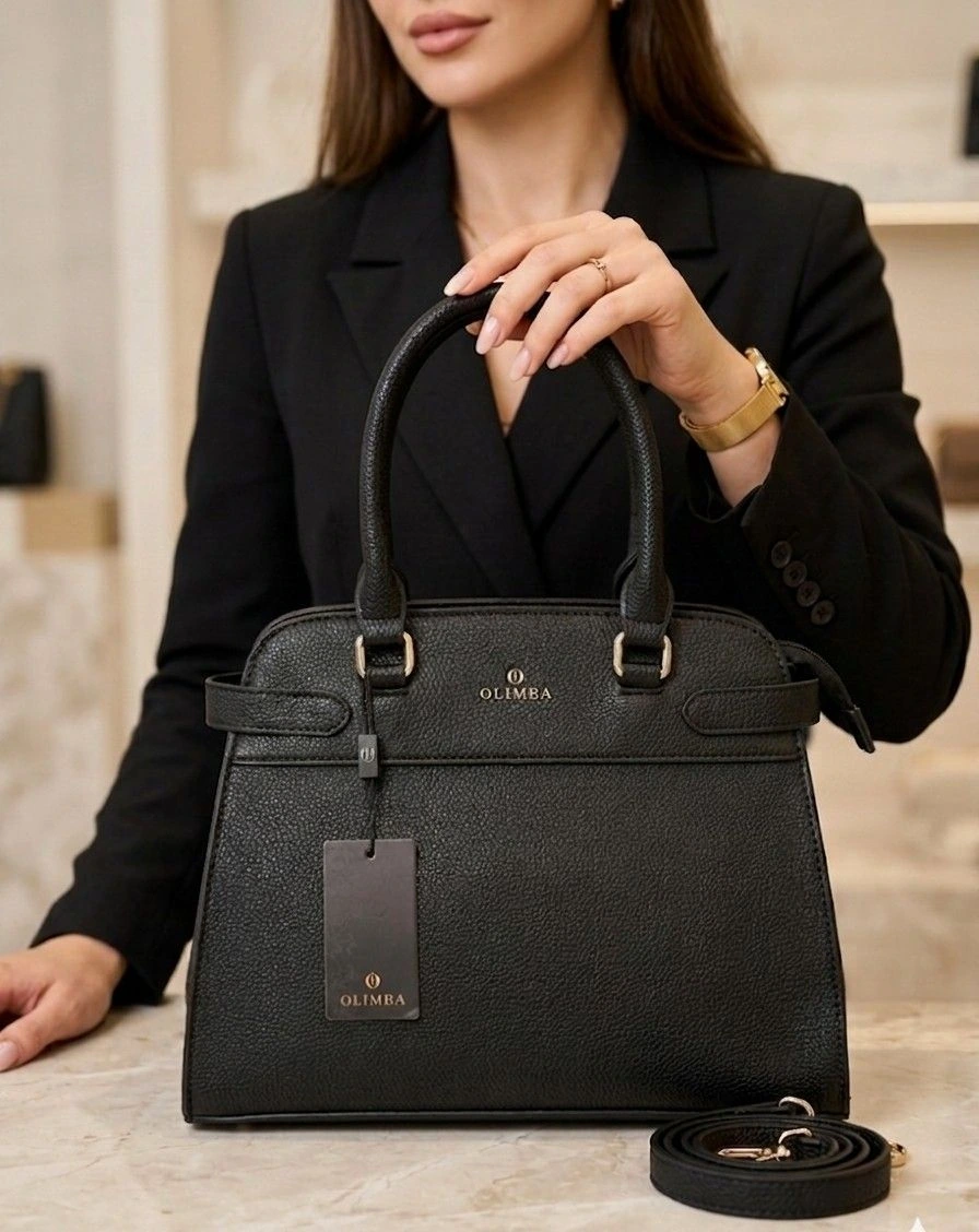 Bolsa Olimba Negra Elegante