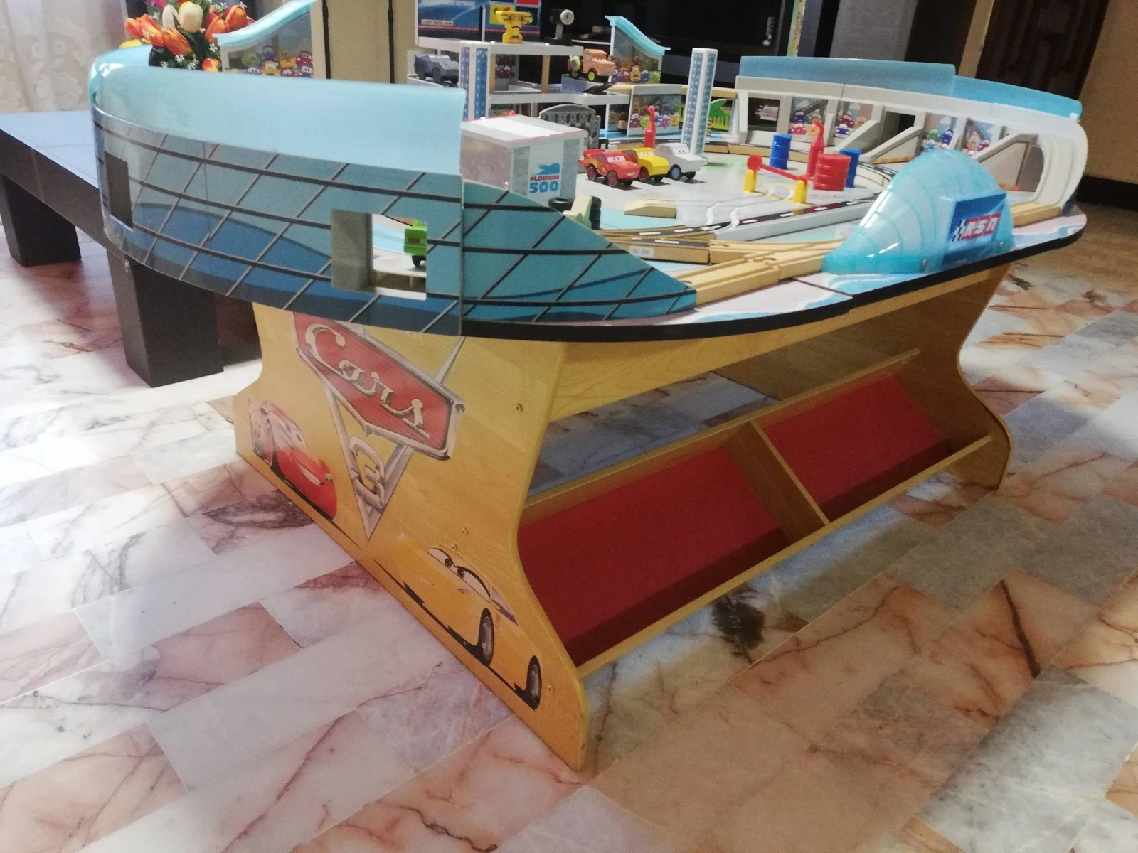 Pista de madera