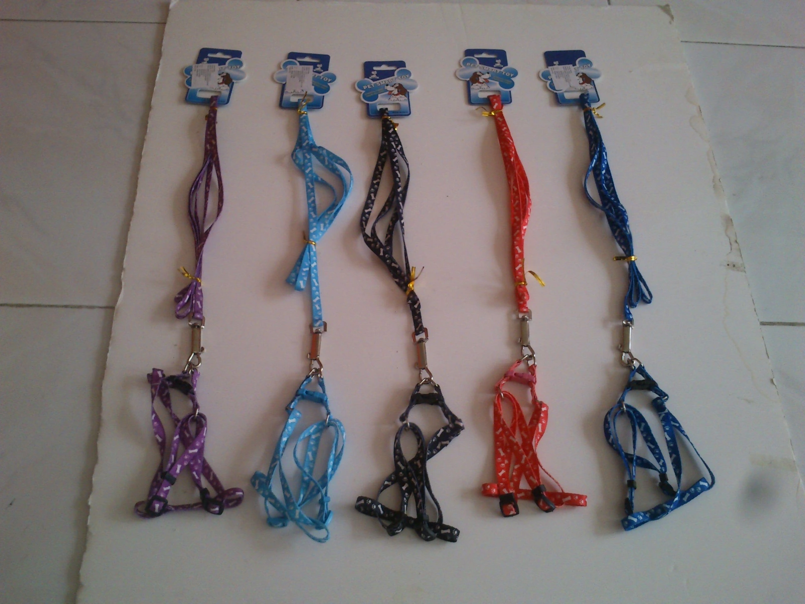 Juego De Pechera Y Correa Mini Para Perros y Gatos
