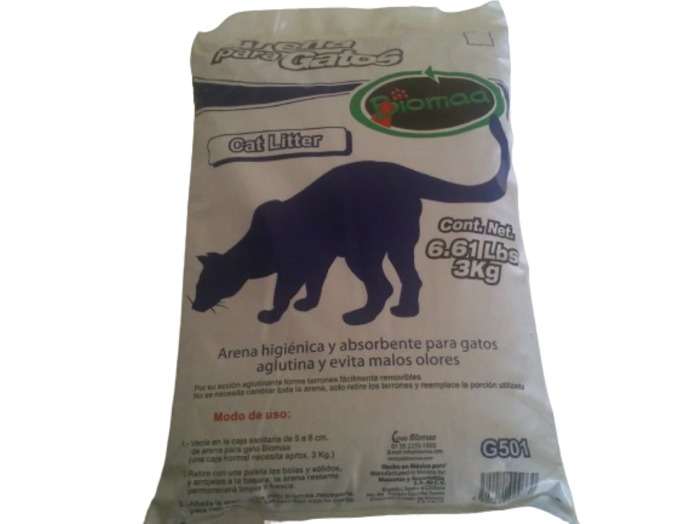Arena Para Gatos Biomaa 3 Kgs.