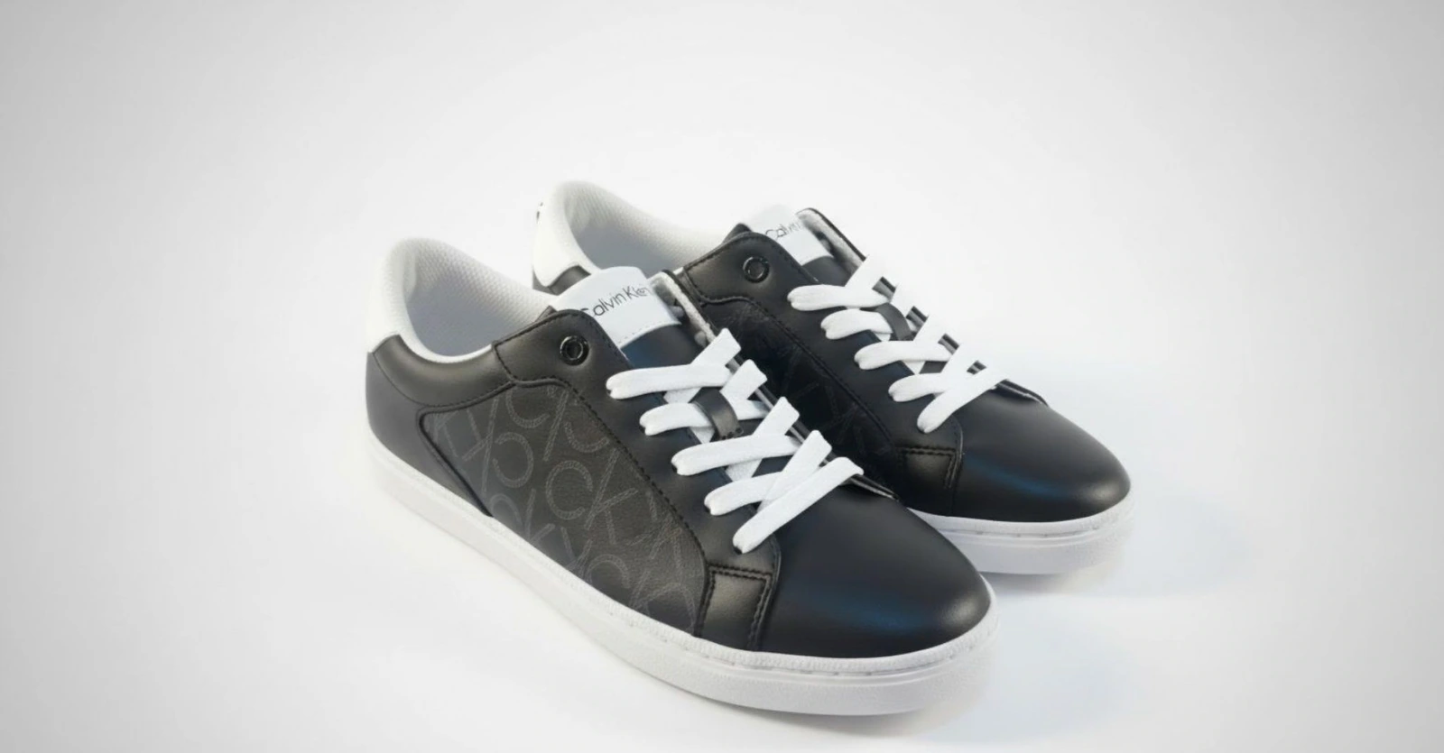 Tennis negros calvin klein original Dama
