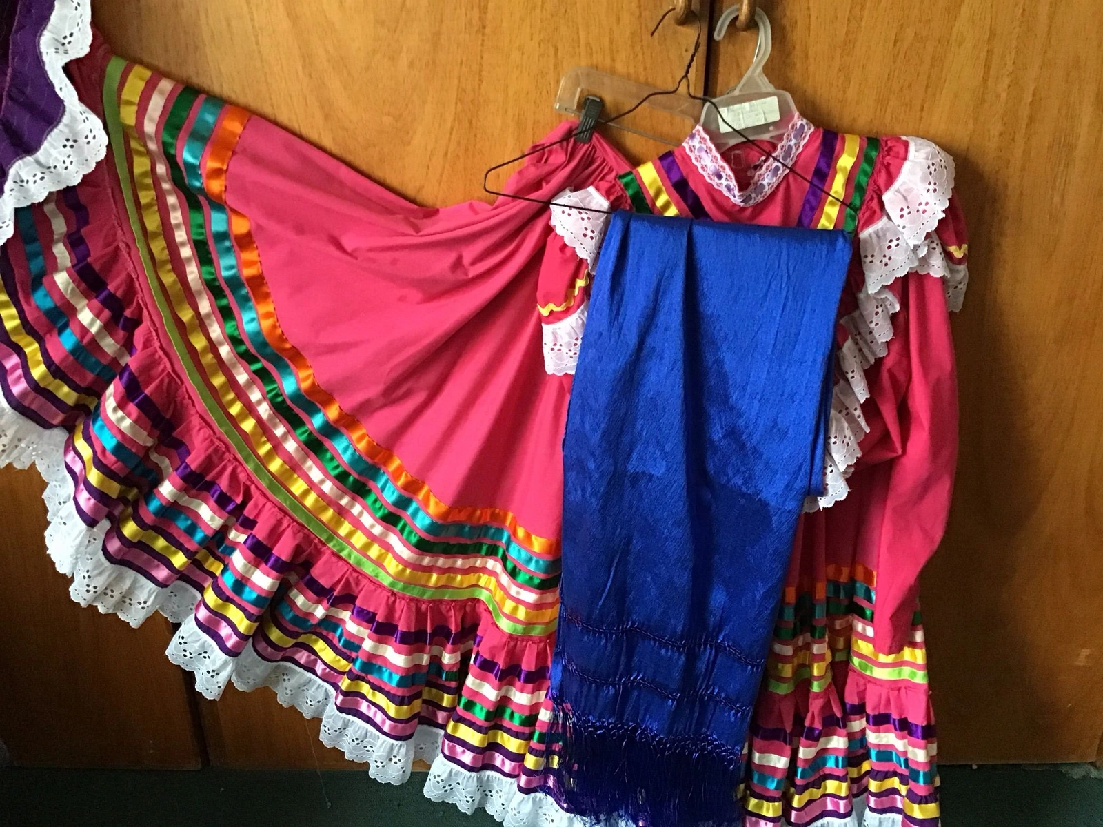 Vestido Jalisco con rebozo