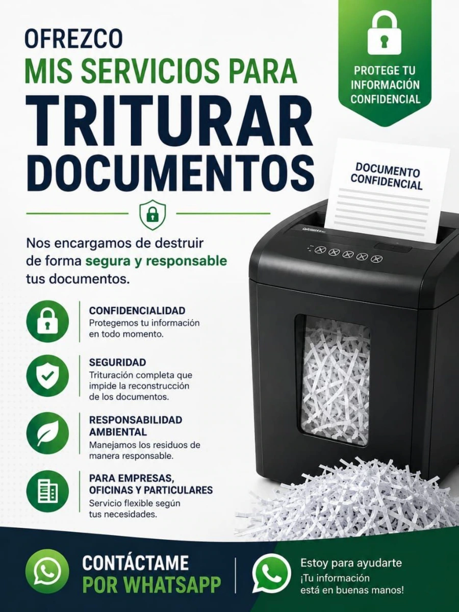 Triturar documentos
