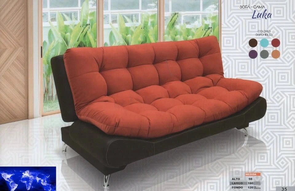 SOFA CAMA M. P. MOD. LUKA TAM. MATRIMONIAL 3 PSS.