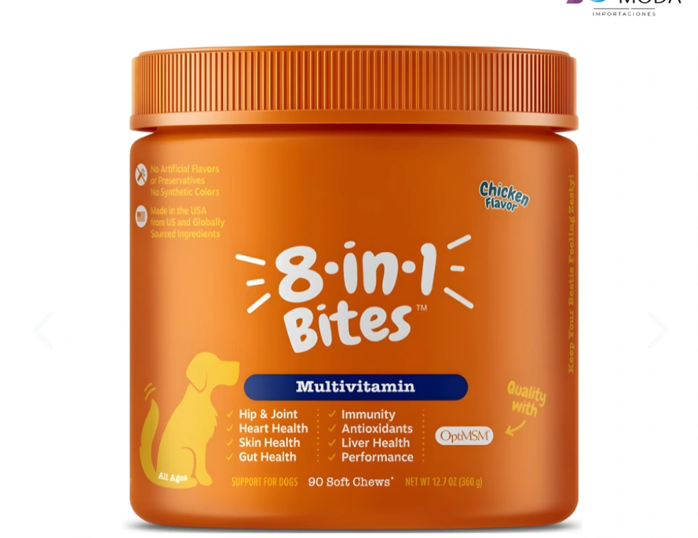 Multivitaminico 8 en 1 Para Perro
