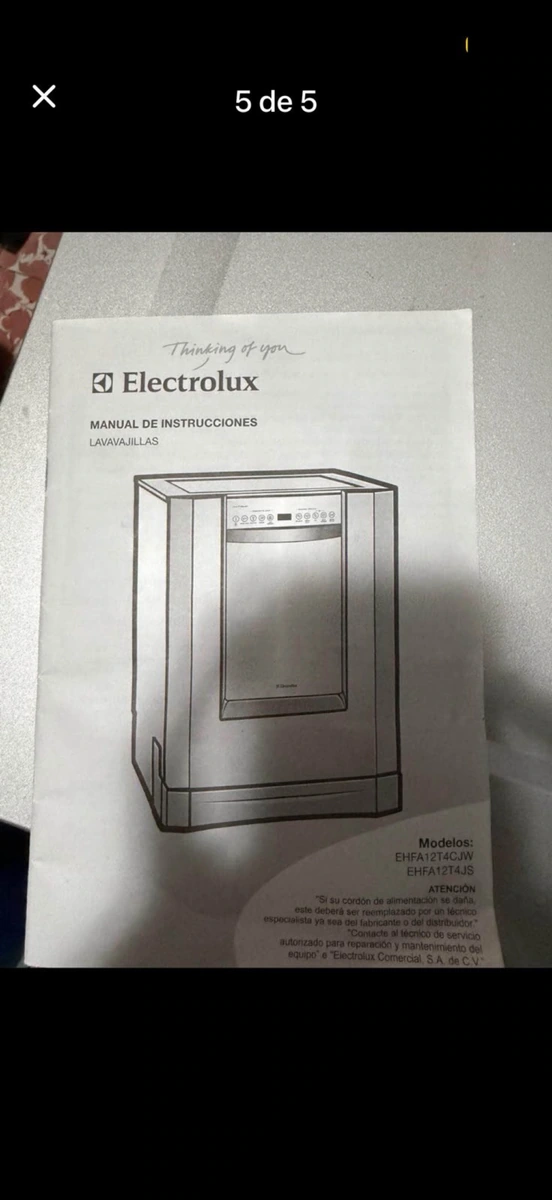 Lava vajillas electrolux
