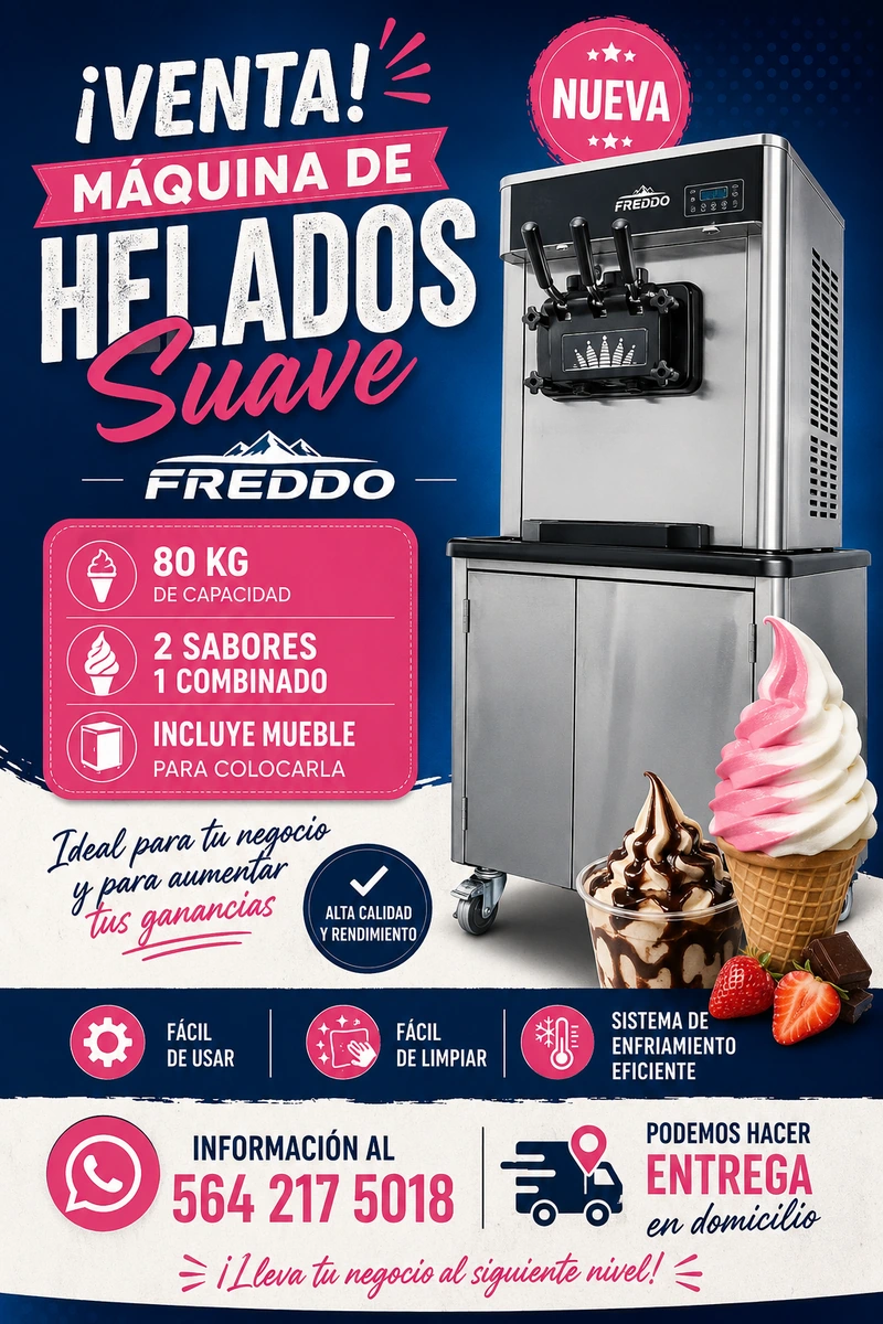 Máquina de helados FREDDO