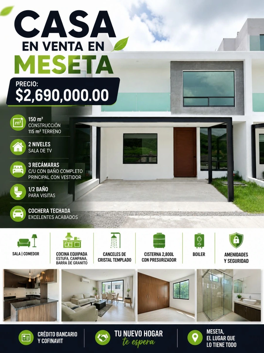RESIDENCIA EN VENTA CON HABITACIONES COMPLETAS EN PLANTA BAJA