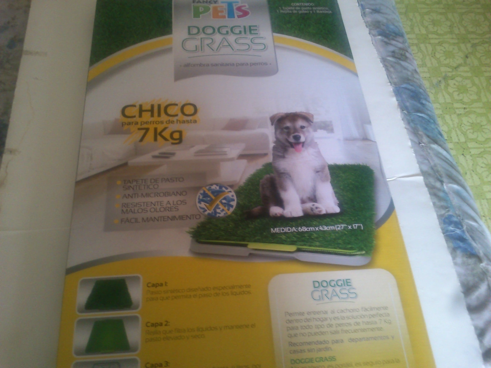 Tapete Entrenador Para Perro De Raza Pequeña O Mediana