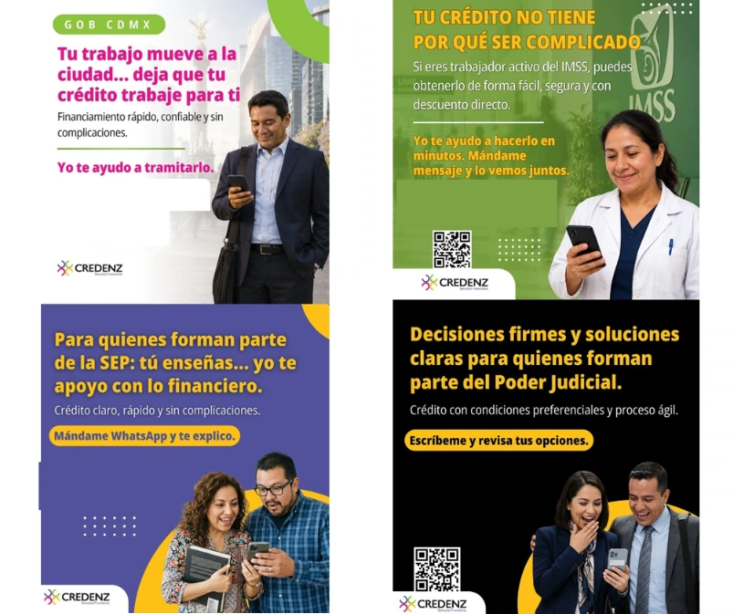 Tramite de créditos a empleados activos del Gobierno de la CDMX y jubilados