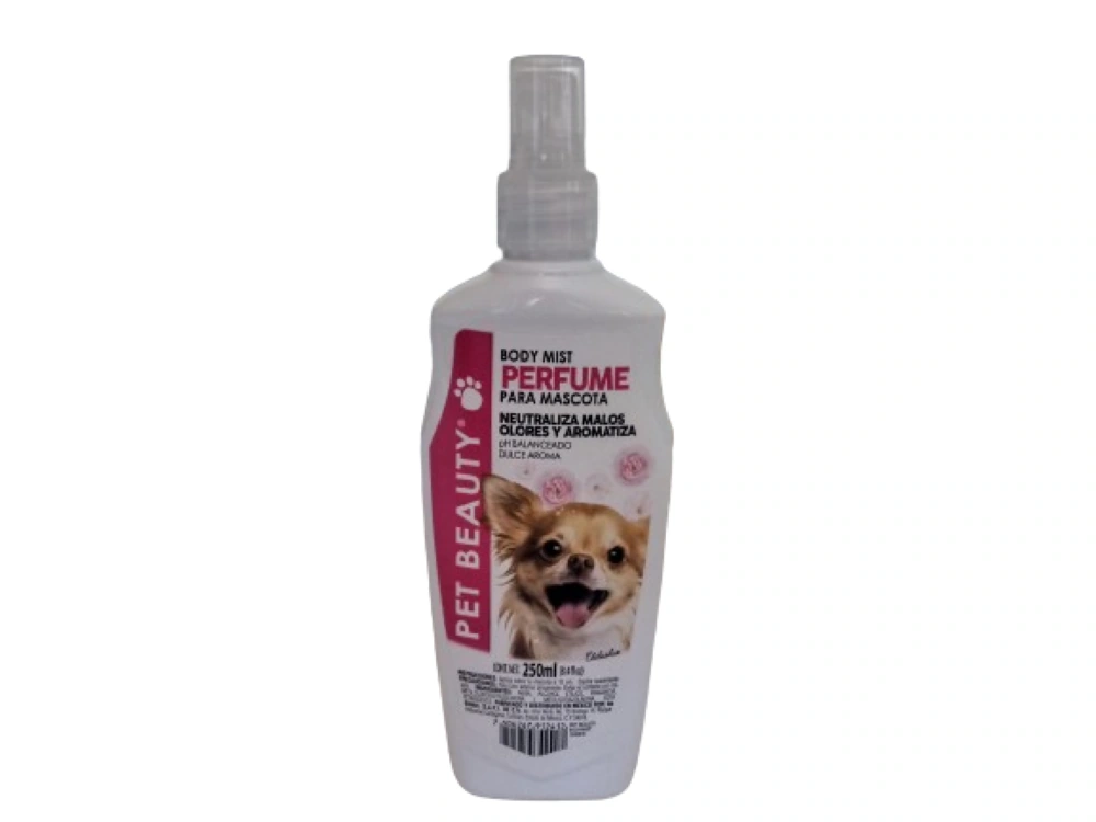Perfume Para Perros  Pet Beuty (body Mist)  250 Ml