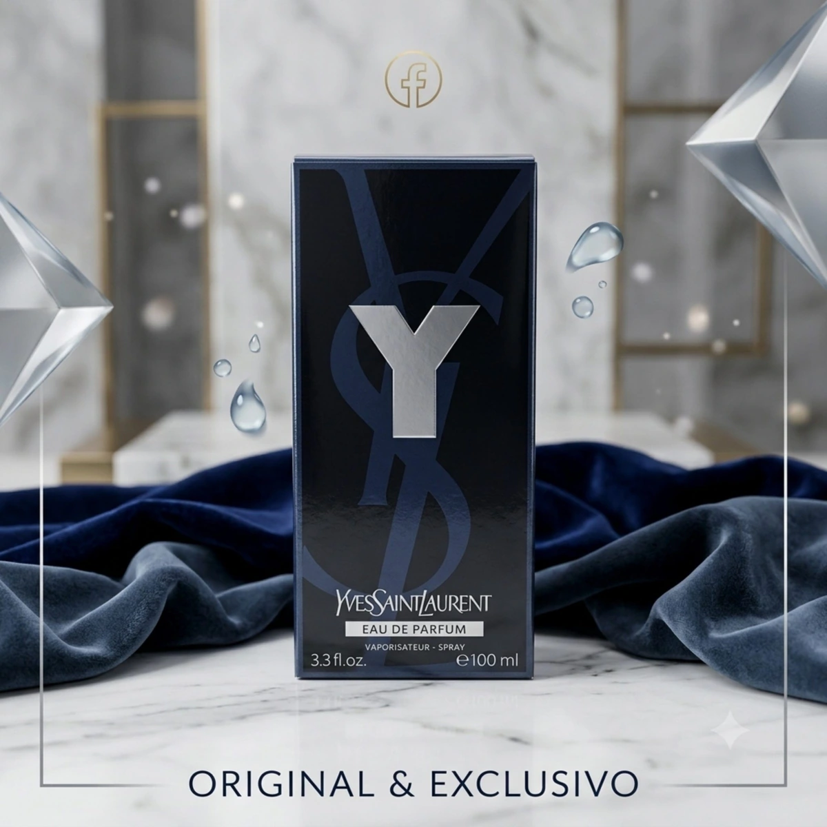 Perfume YSL Y Eau De Parfum 100ml Para Hombre