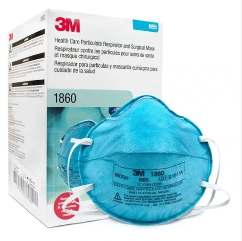 Cubrebocas Mascarilla Quirurgica N95 1860 3m Original
