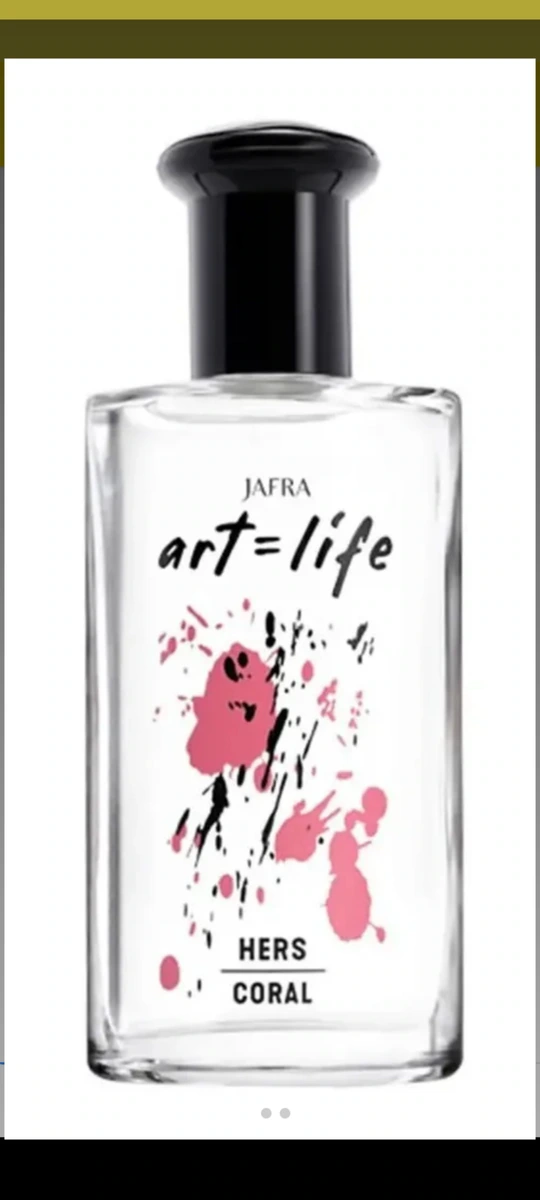 Perfume jafra art=life jafra