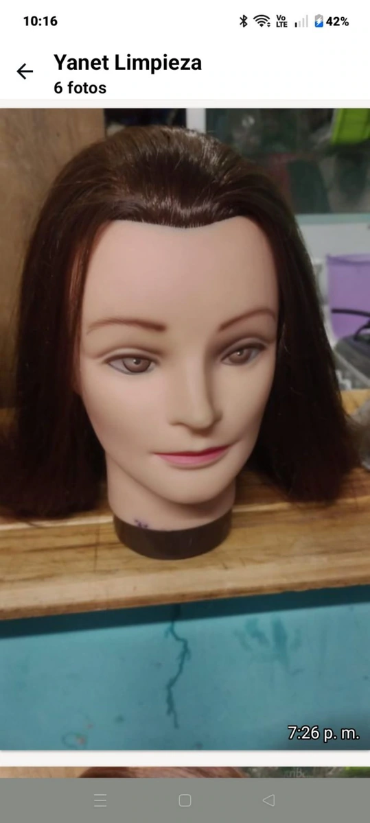 Se vende cabeza de maniquí