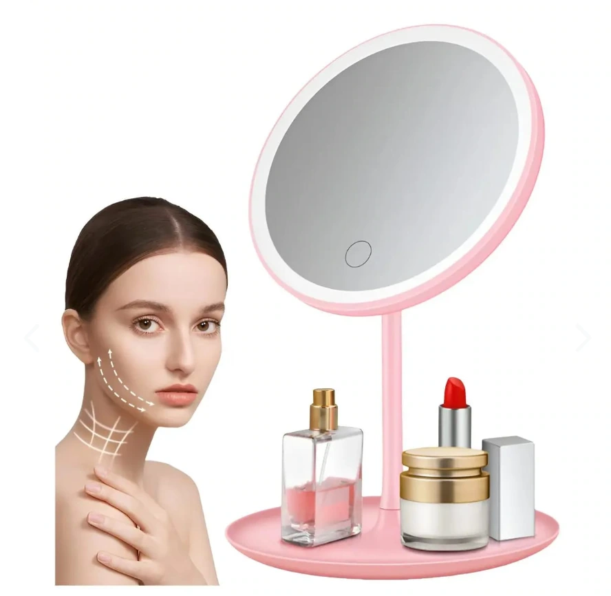 Espejo De Maquillaje Con Luz Led