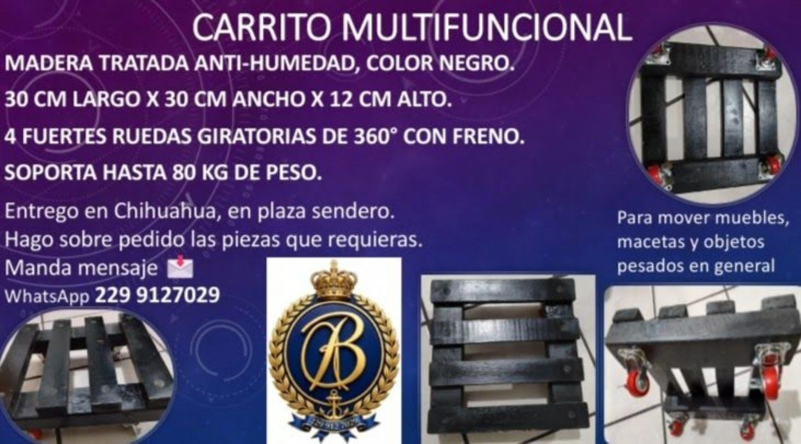 Carrito multifuncional