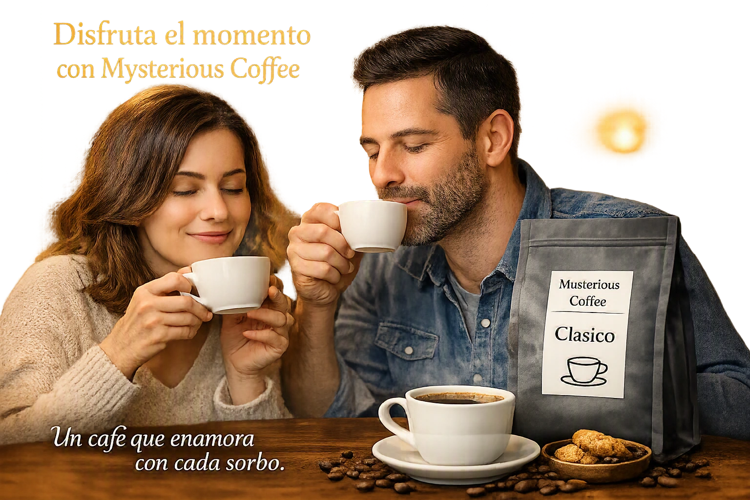 Un café que enamora con cada sorbo. Paquete 1Kg