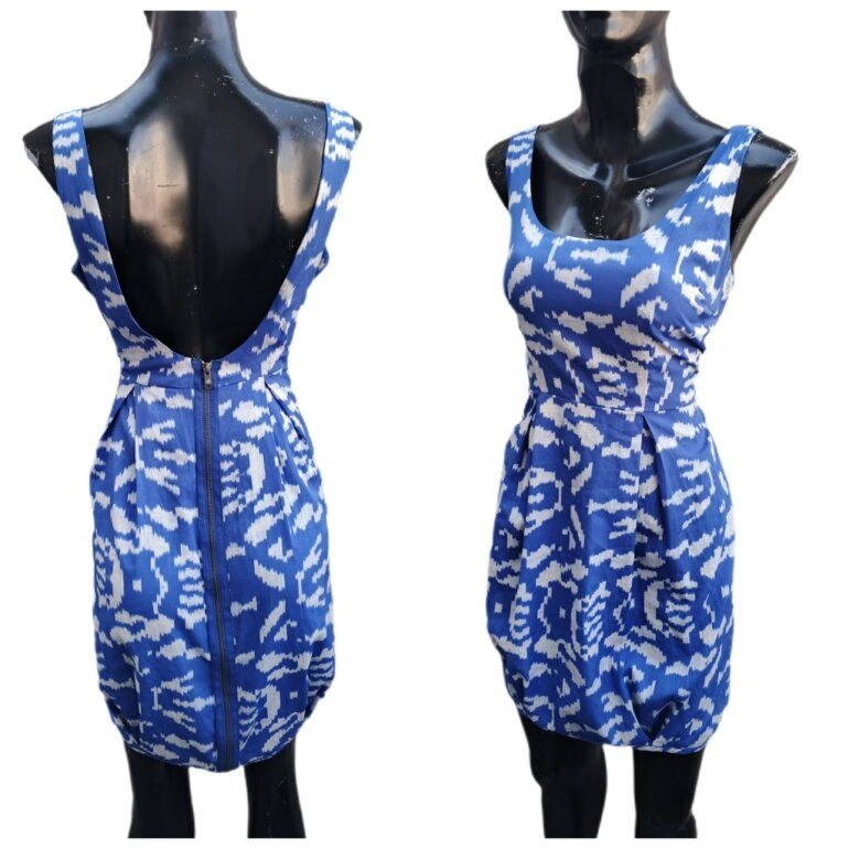 vestido fresco lindo con cierre fresco escote espalda