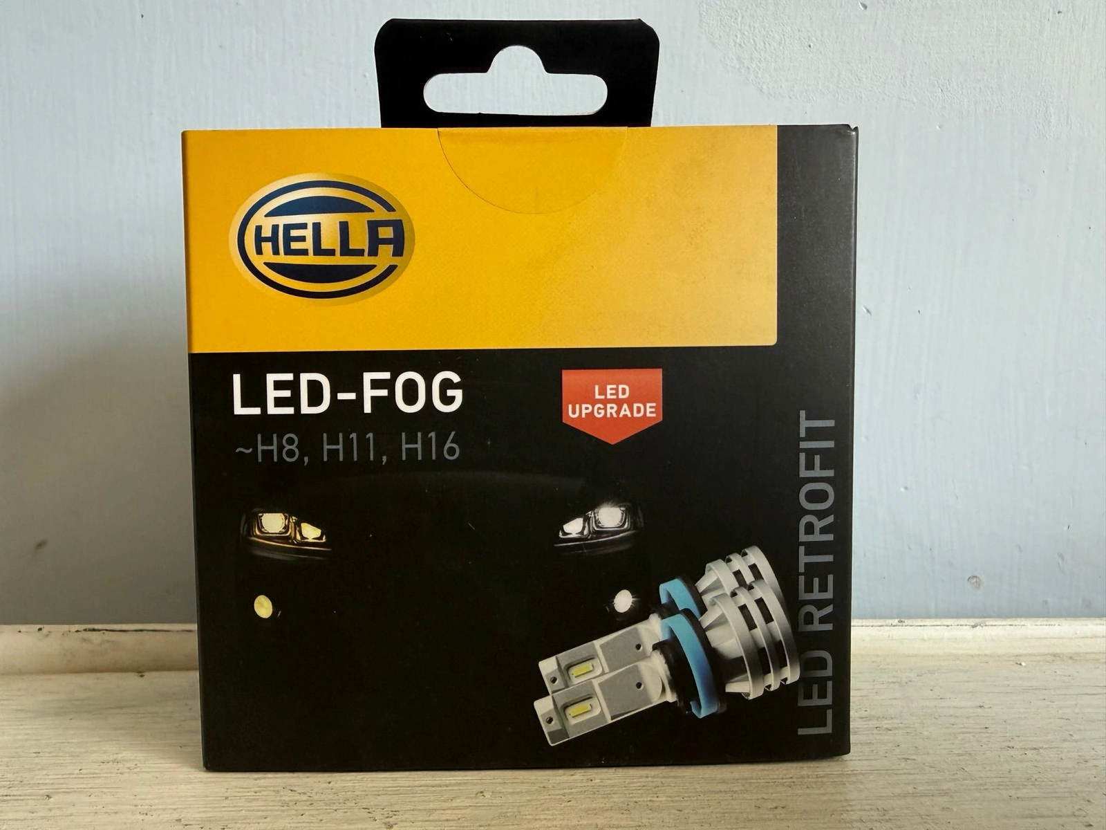 Focos Led Luz Principal y Niebla HELLA H11,H8, H16.