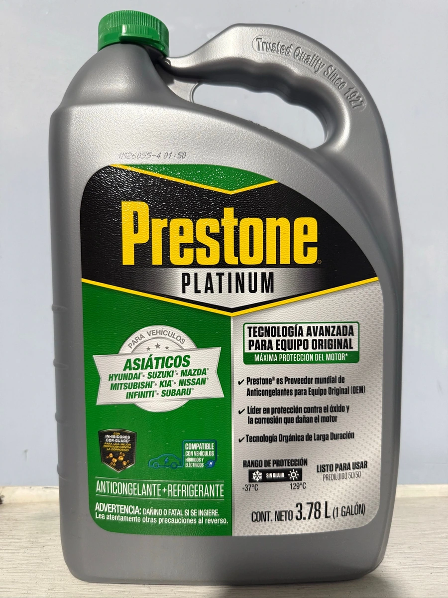 Anticongelante Refrigerante ASIATICOS VERDE 3.78L