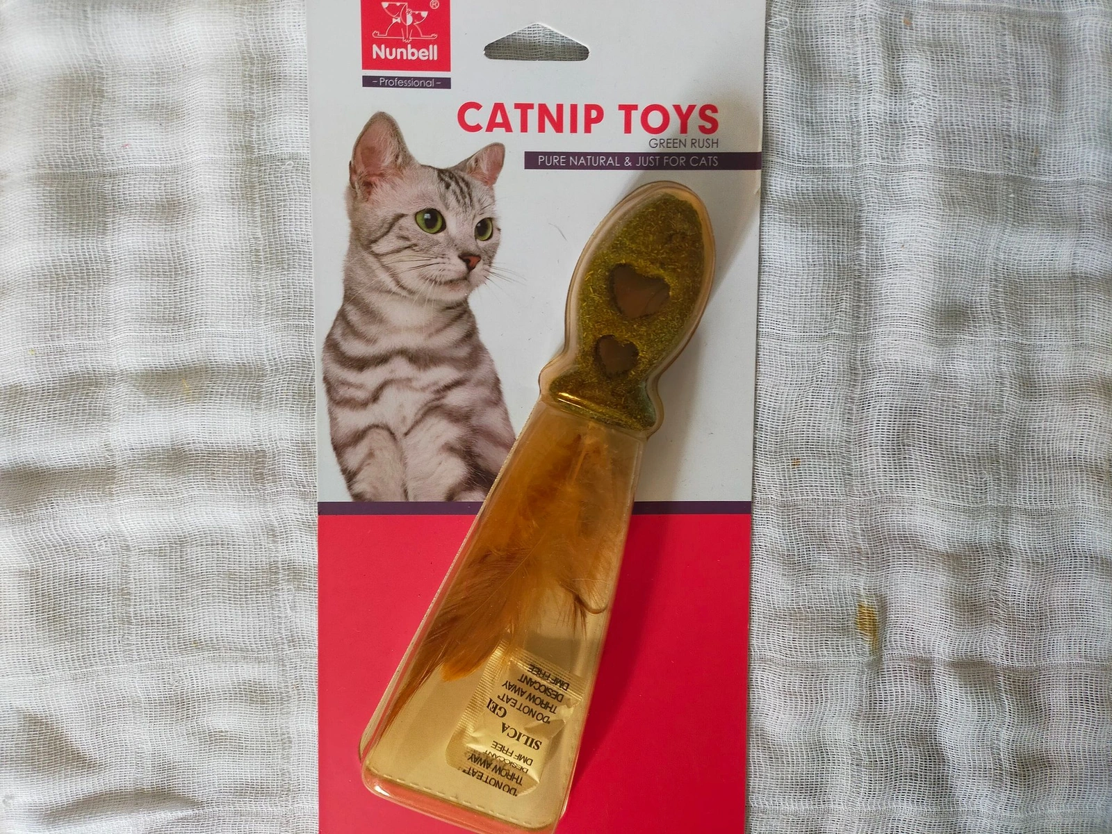 Juguete Comestible De Catnip Para Gatos Nunbell