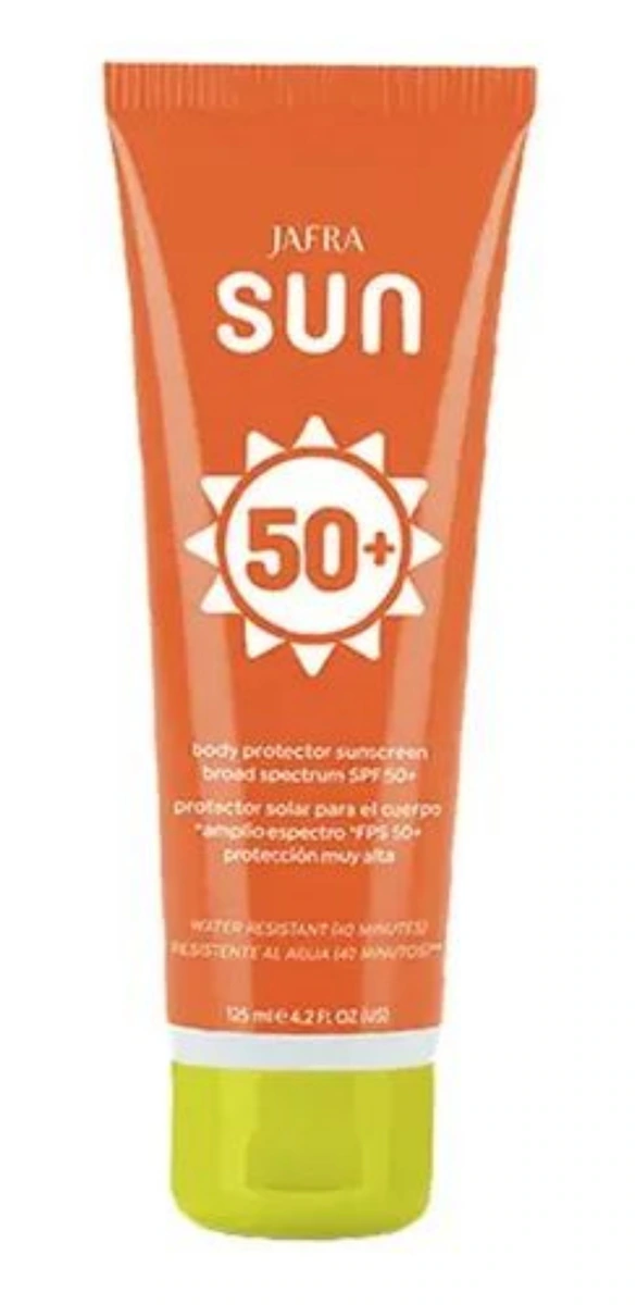 Protector solar para el cuerpo FPS 50+ protección muy alta