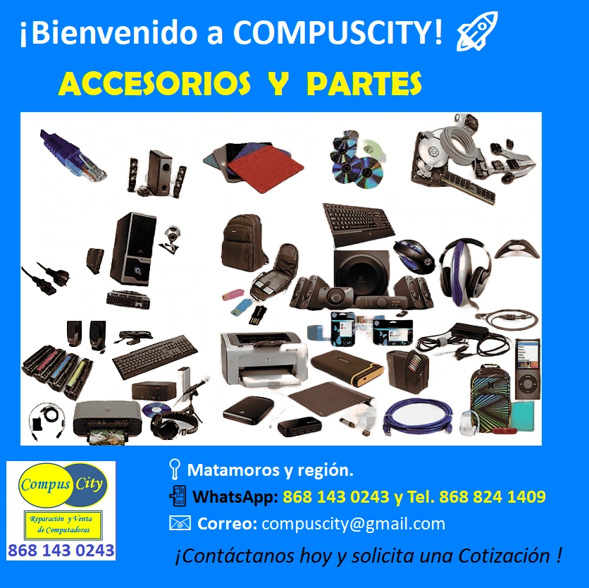 VENTA - INSTALACIÓN - ASESORÍA Y SOPORTE de REPARACION DE COMPUTADORAS